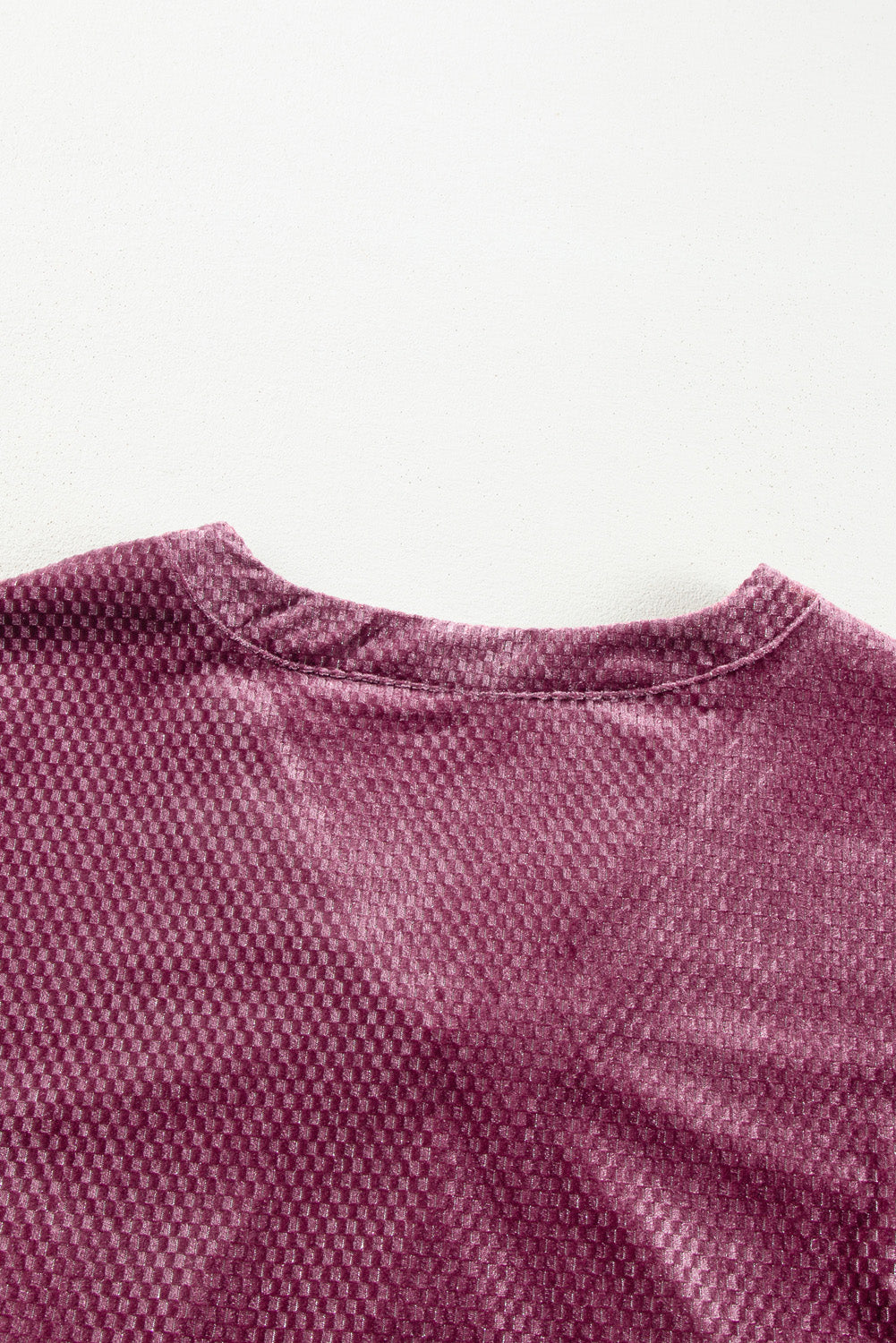 Velvet Tiered Buttons Tiered Dress