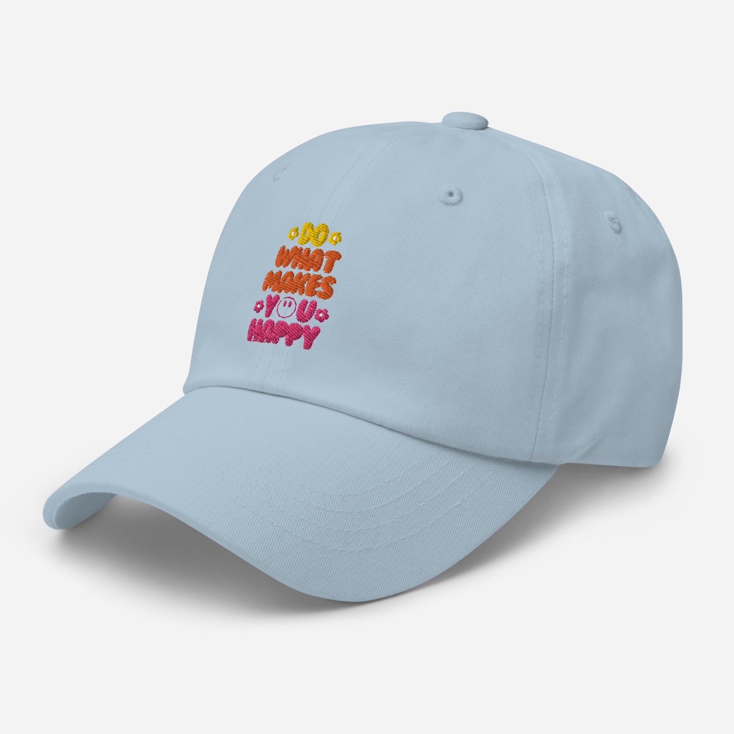 Hat | Do What Makes You Happy | Embroidery