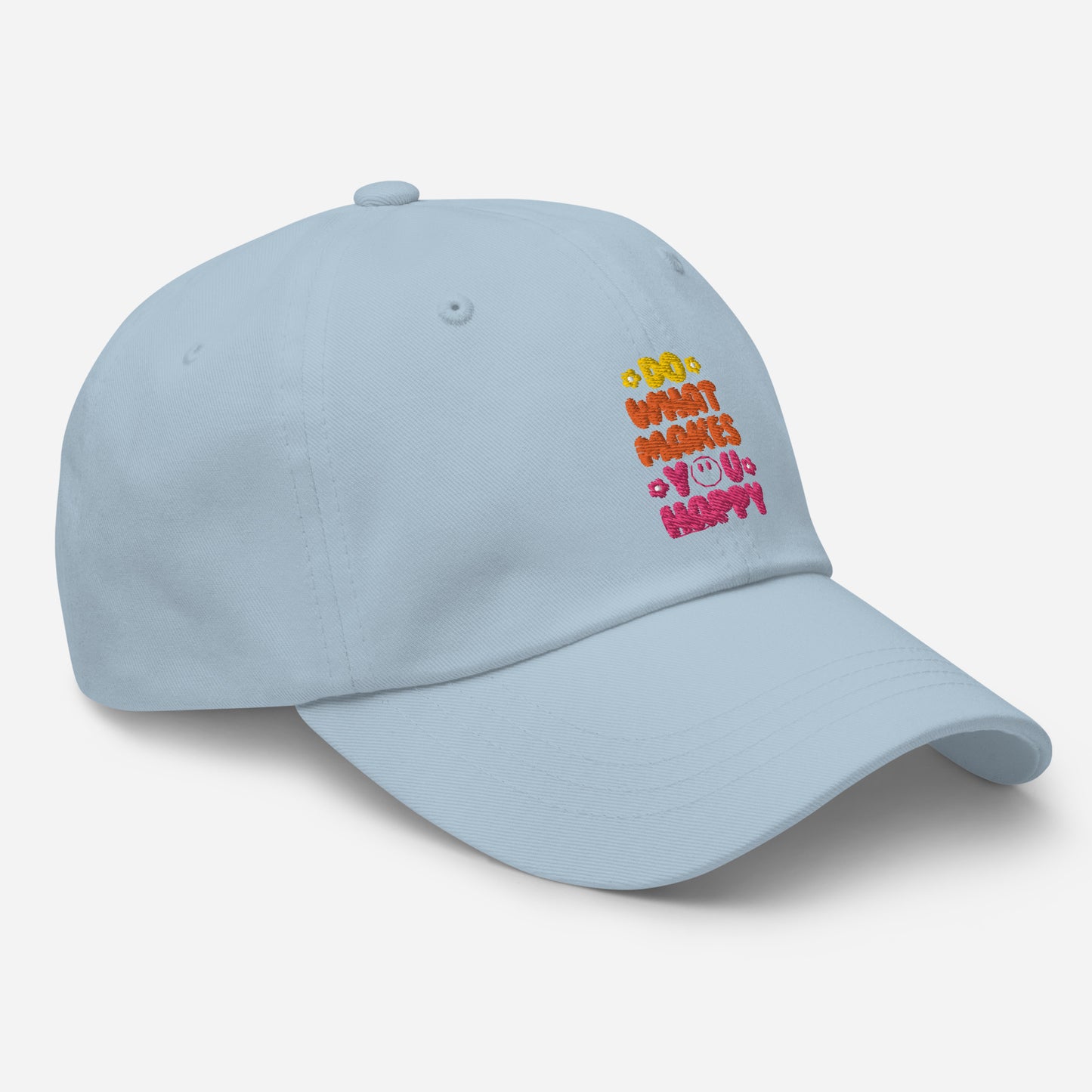 Hat | Do What Makes You Happy | Embroidery