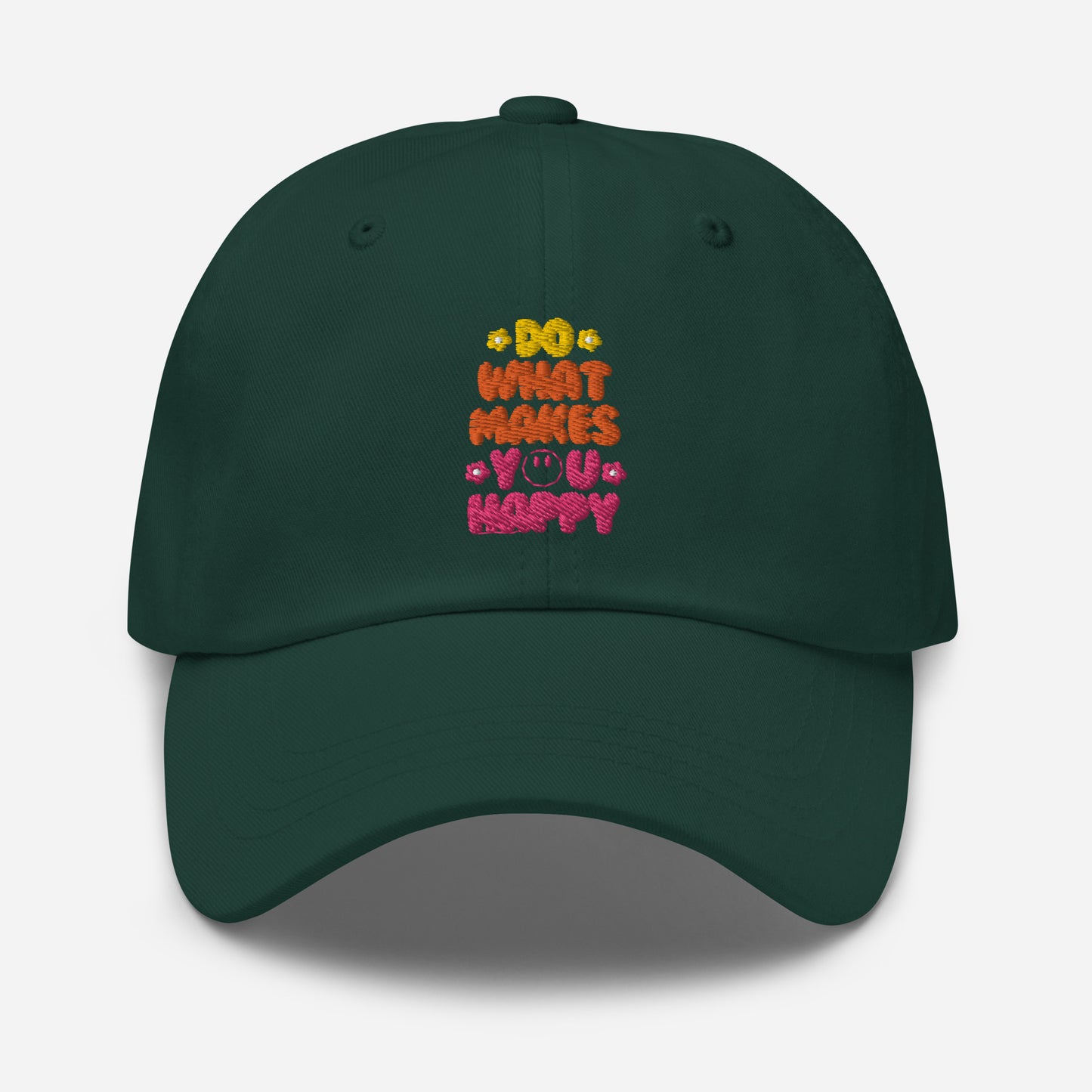Hat | Do What Makes You Happy | Embroidery
