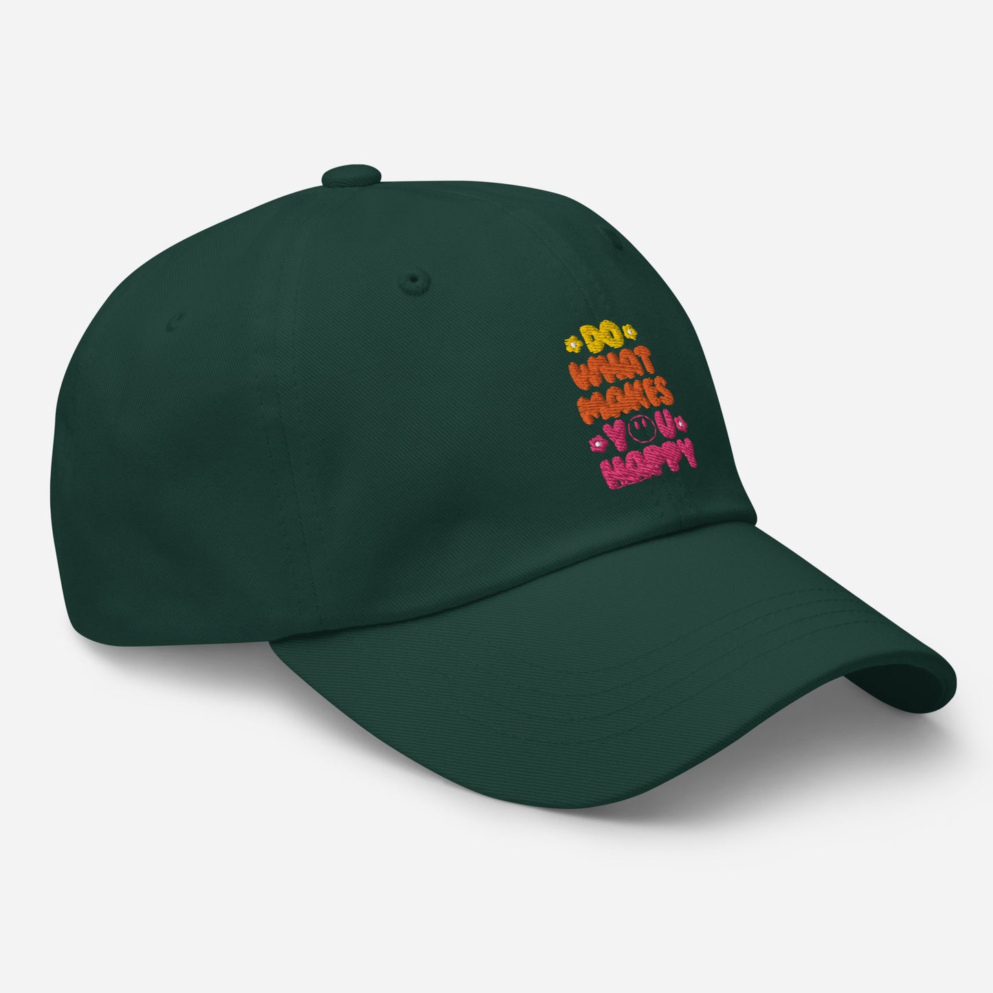 Hat | Do What Makes You Happy | Embroidery