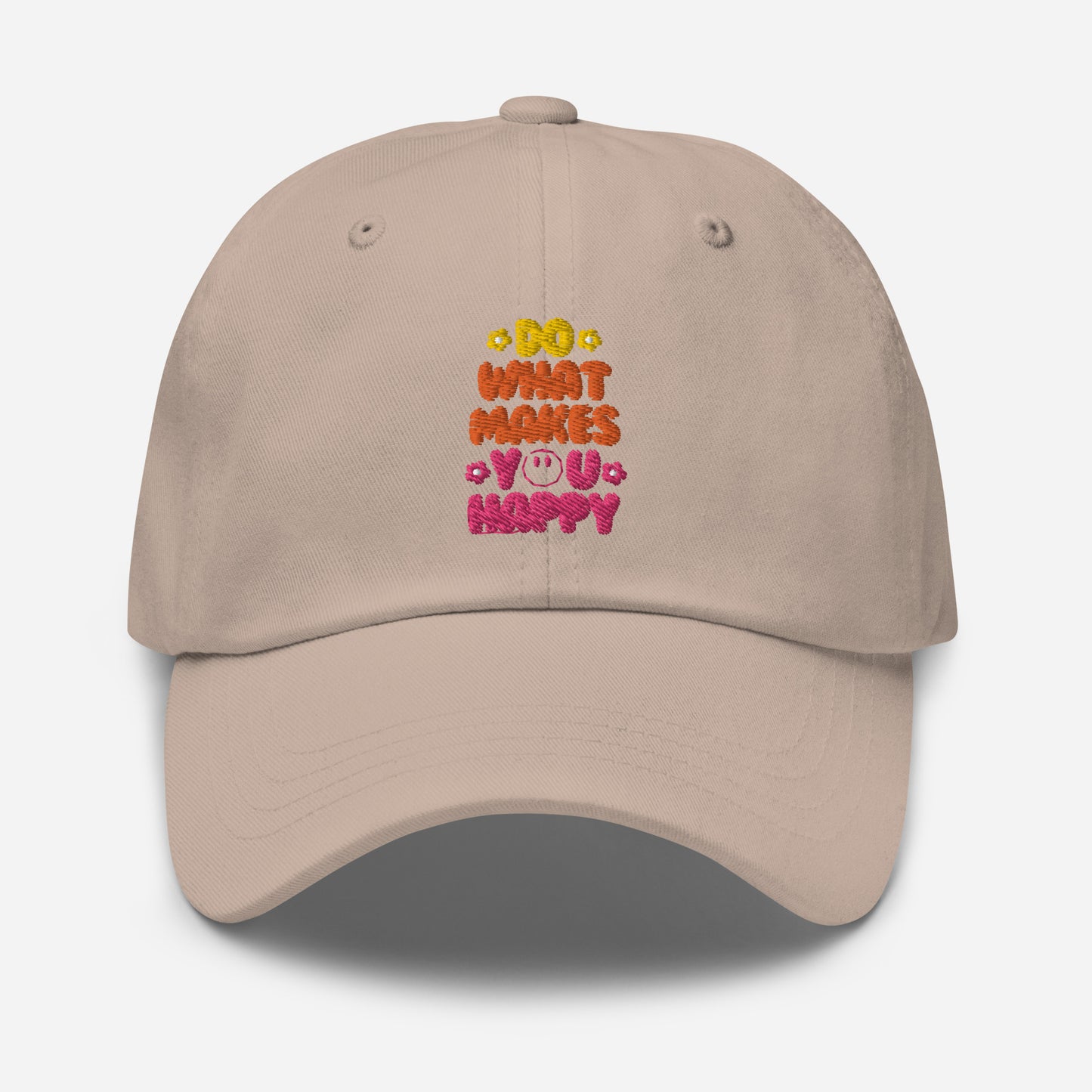 Hat | Do What Makes You Happy | Embroidery