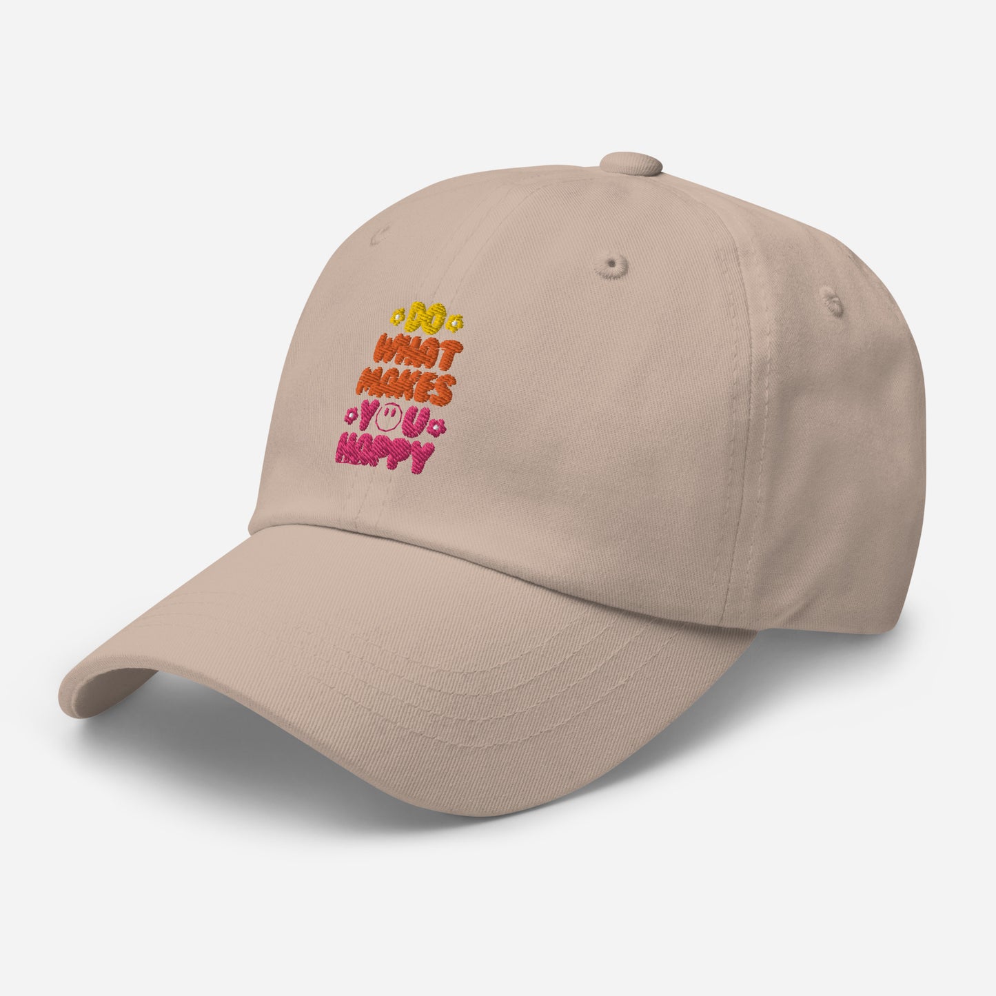 Hat | Do What Makes You Happy | Embroidery
