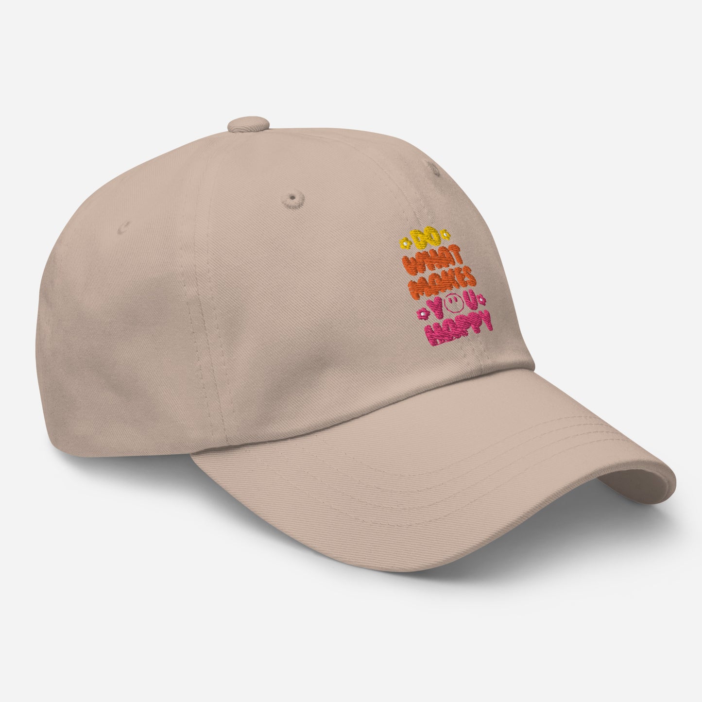 Hat | Do What Makes You Happy | Embroidery