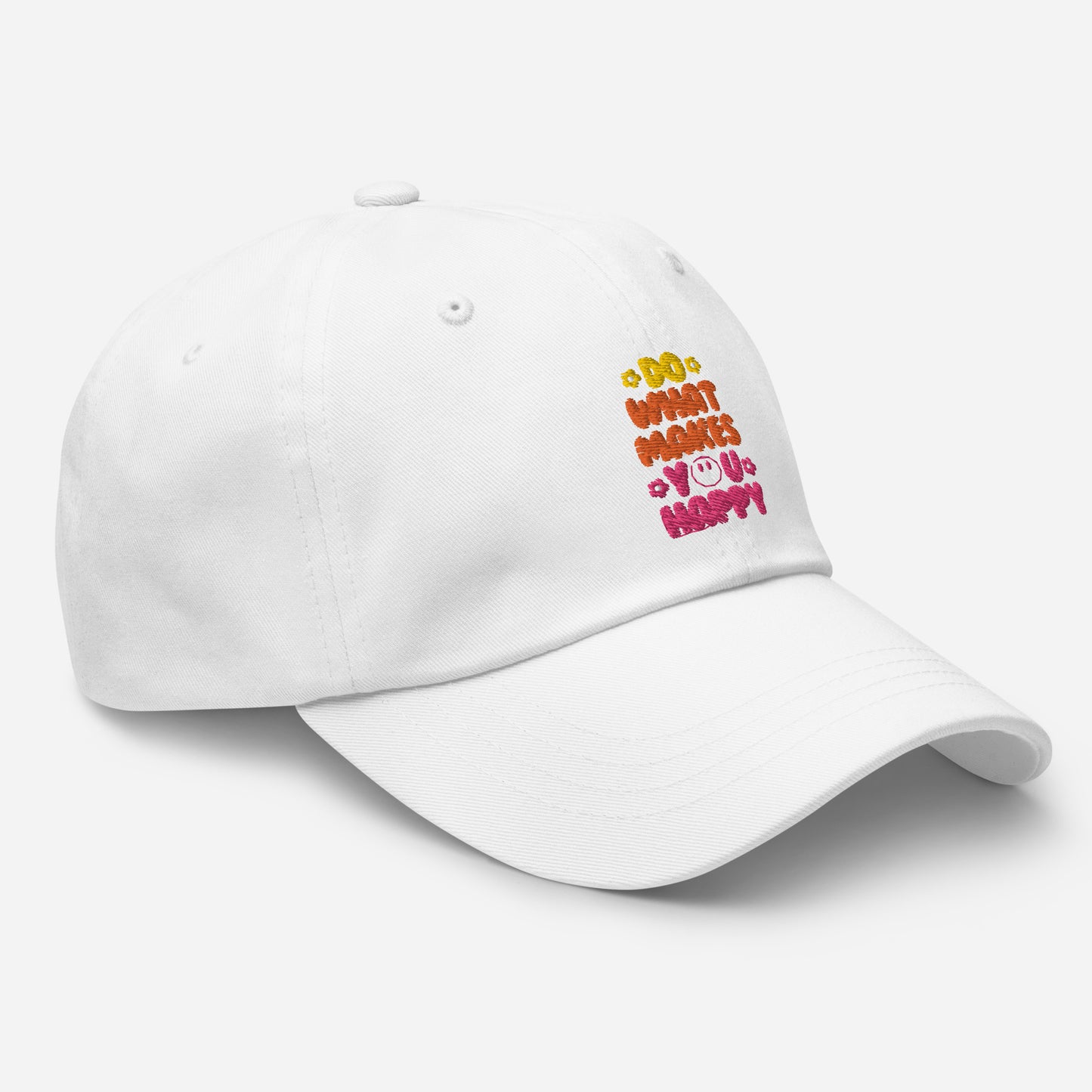 Hat | Do What Makes You Happy | Embroidery