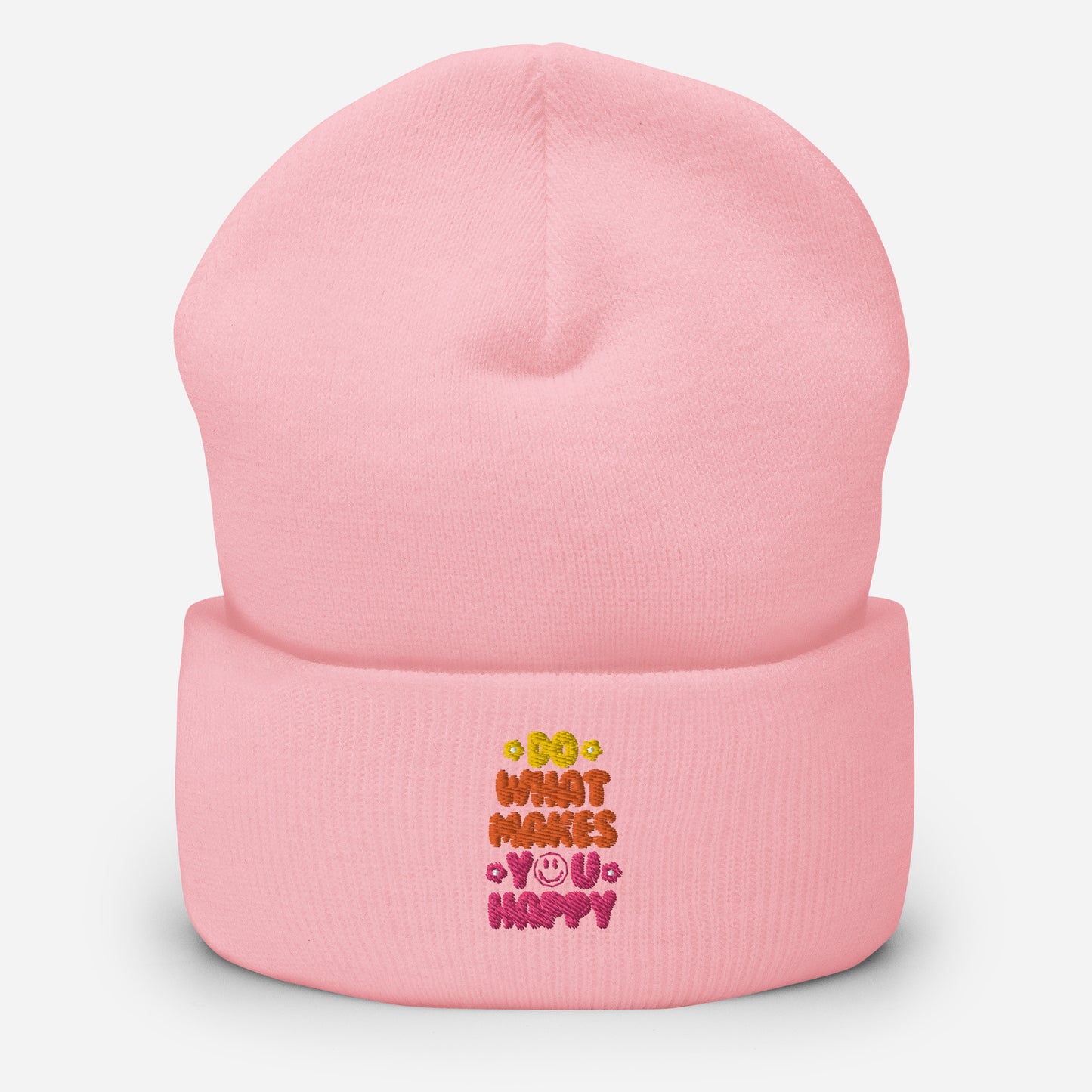 Beanie | Do What Makes You Happy | Embroidery