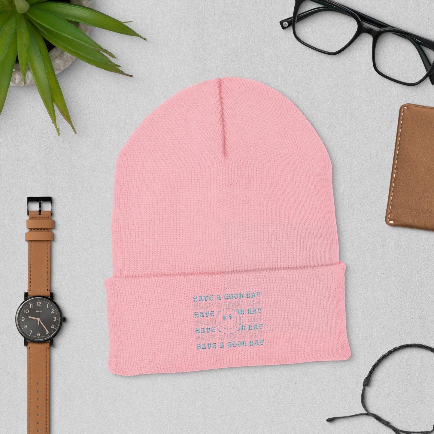 Beanie | Have A Good Day | Embroidery