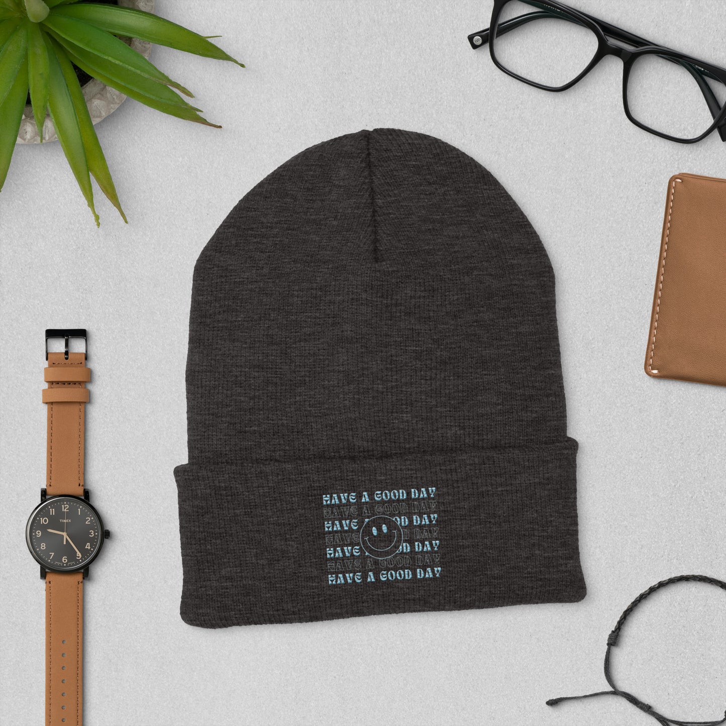 Beanie | Have A Good Day | Embroidery