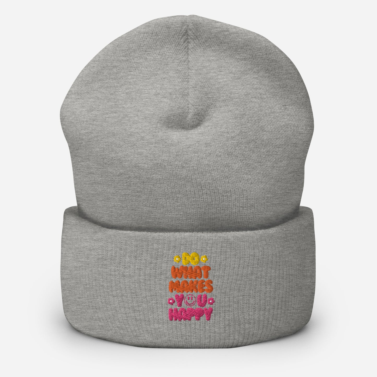 Beanie | Do What Makes You Happy | Embroidery