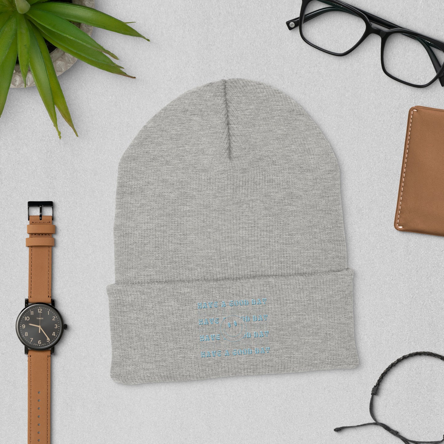 Beanie | Have A Good Day | Embroidery