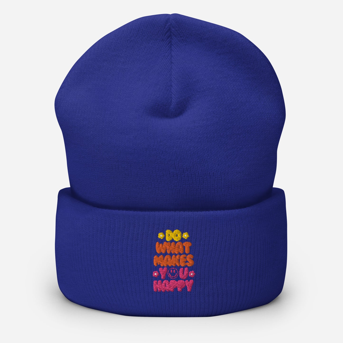 Beanie | Do What Makes You Happy | Embroidery