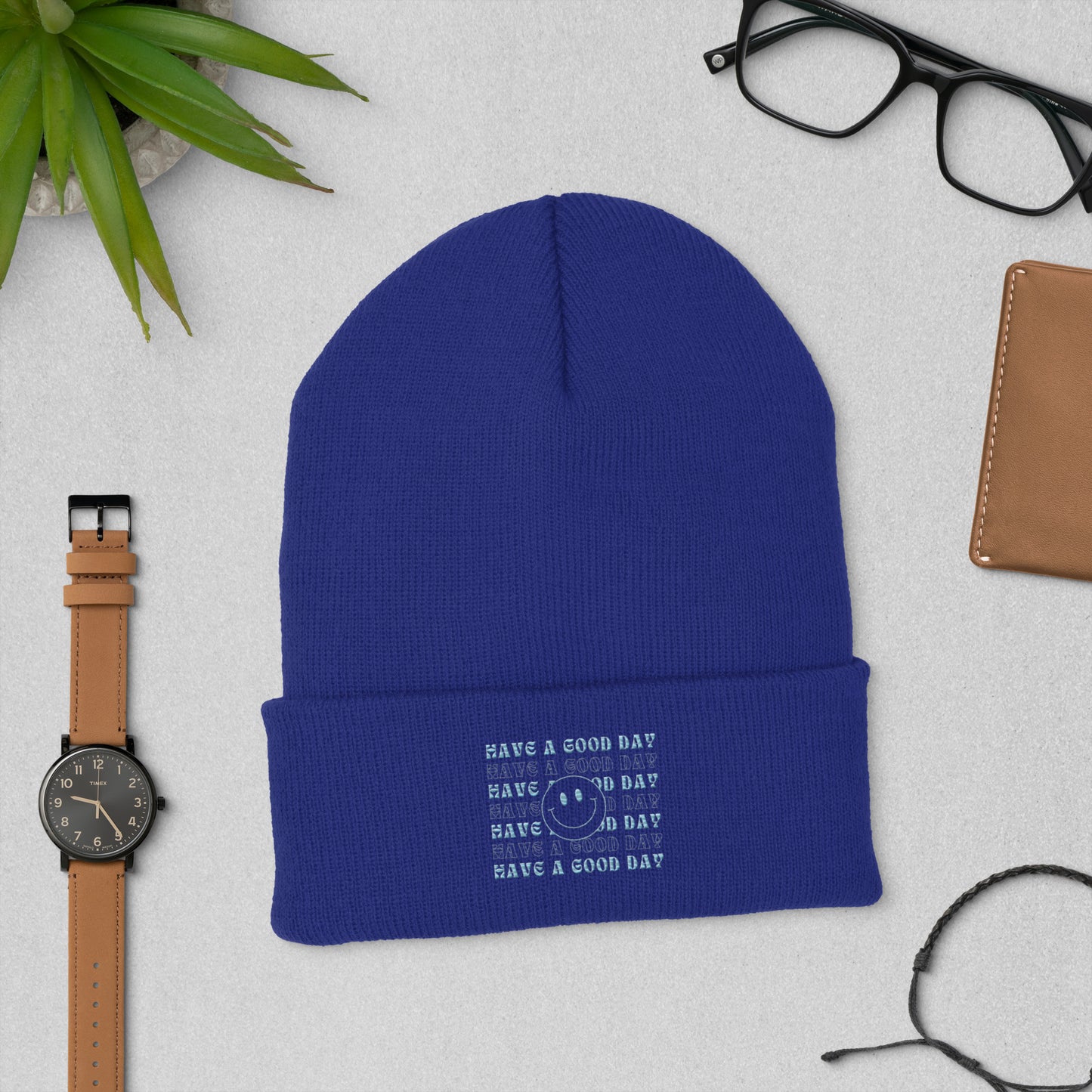 Beanie | Have A Good Day | Embroidery