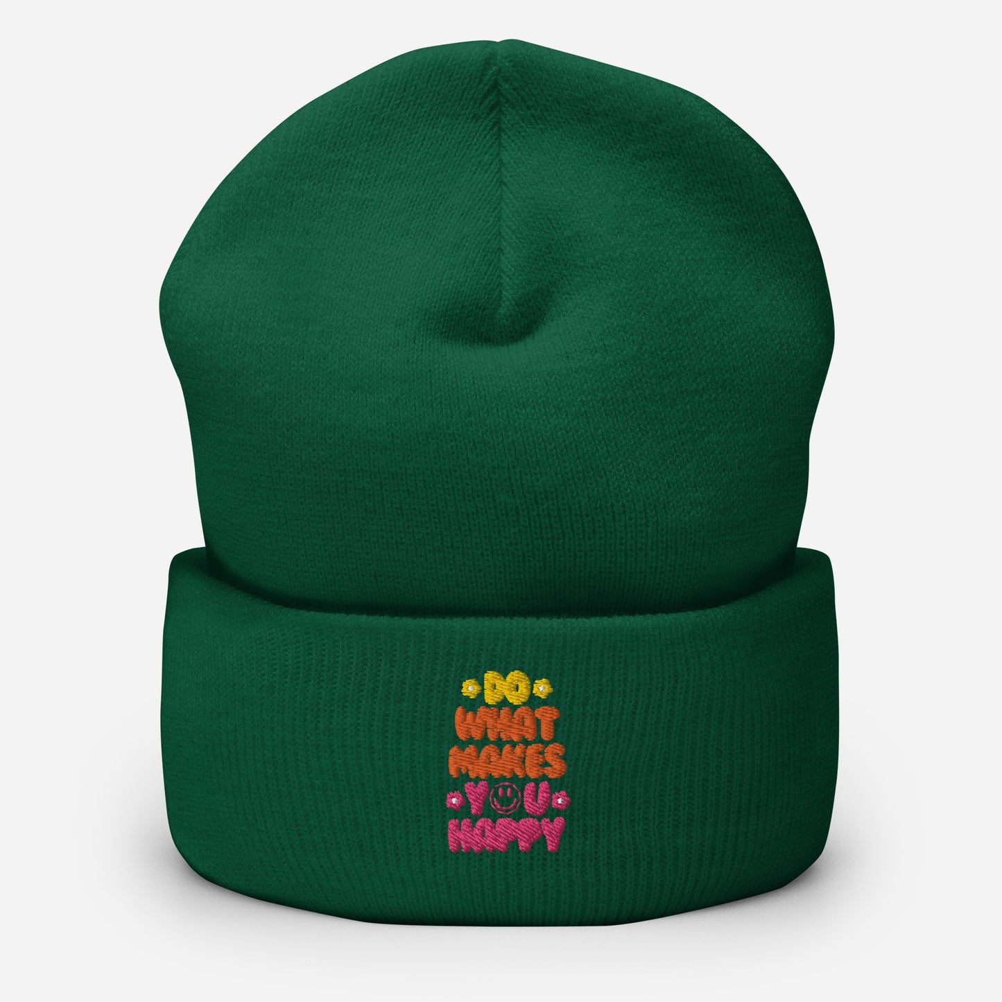 Beanie | Do What Makes You Happy | Embroidery