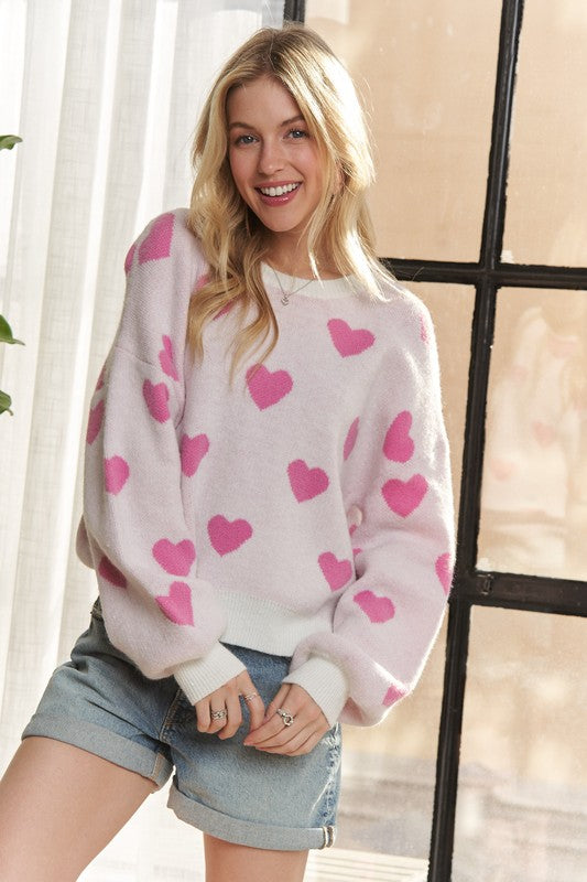 ADORA Heart Sweater