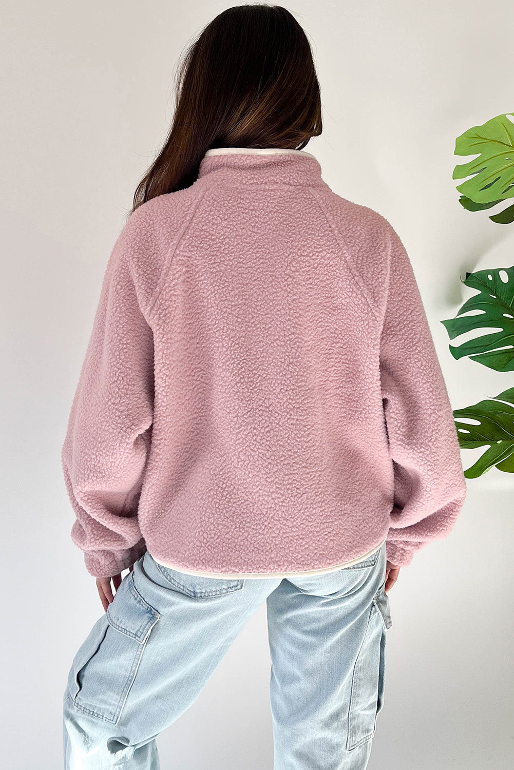 Plush Pocket Sweatshirt