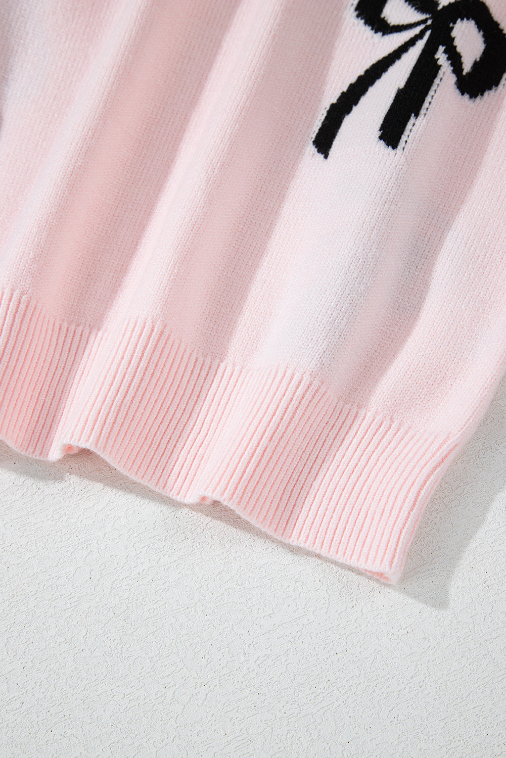 Bow Pattern Sweater