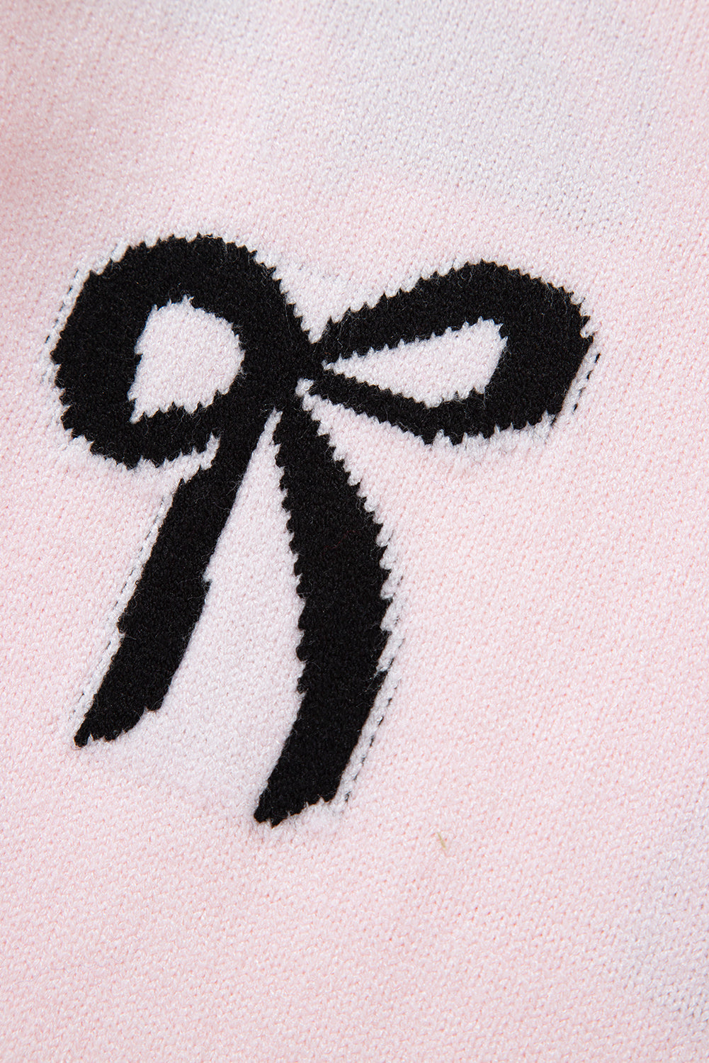 Bow Pattern Sweater