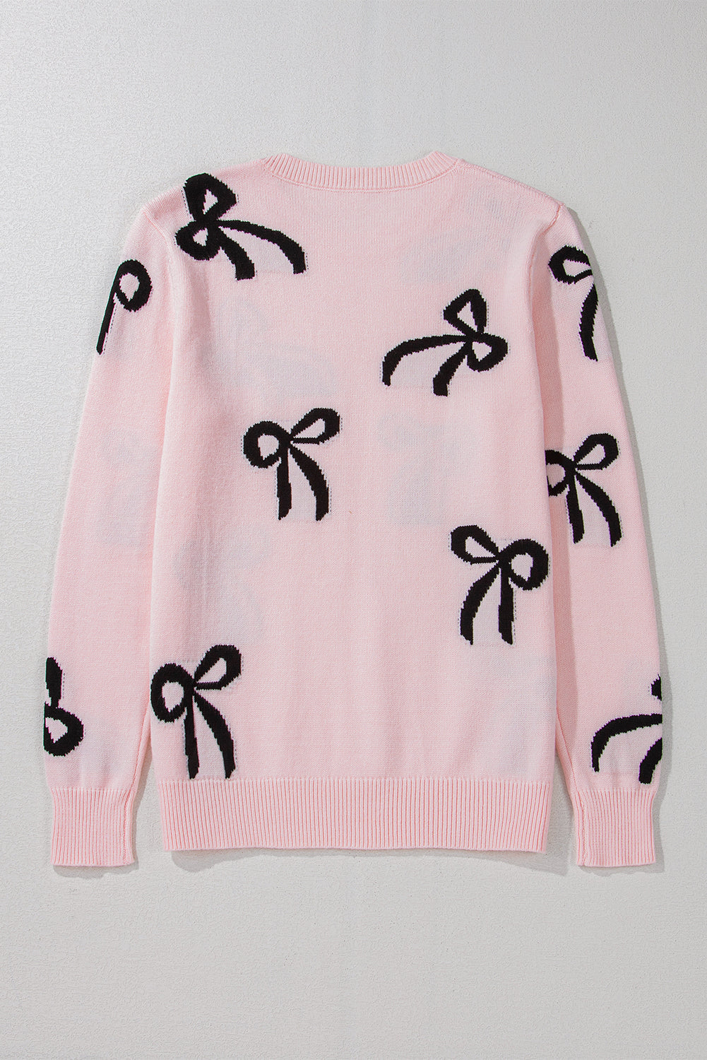 Bow Pattern Sweater