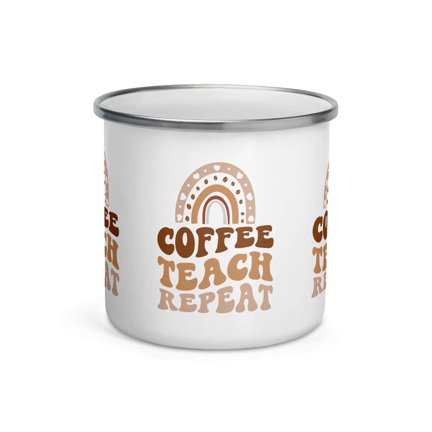 Enamel Mug | Coffee Teach Repeat