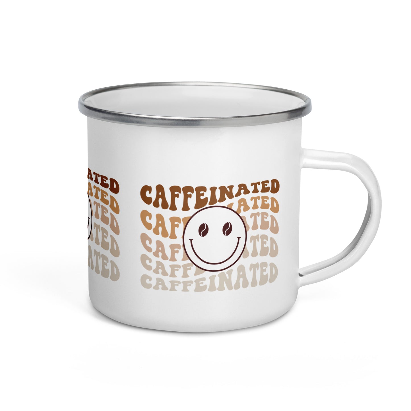 Enamel Mug | Caffeinated