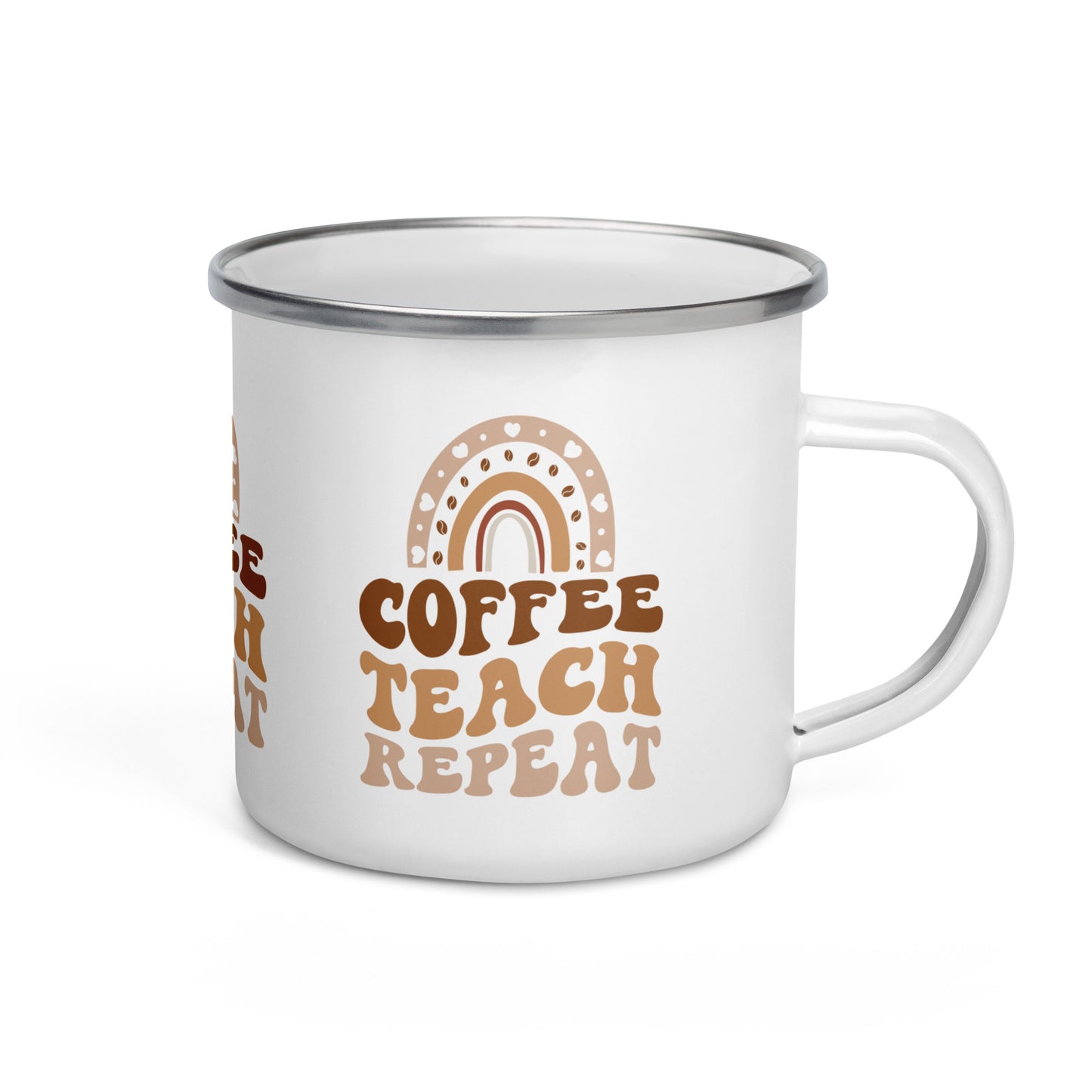 Enamel Mug | Coffee Teach Repeat