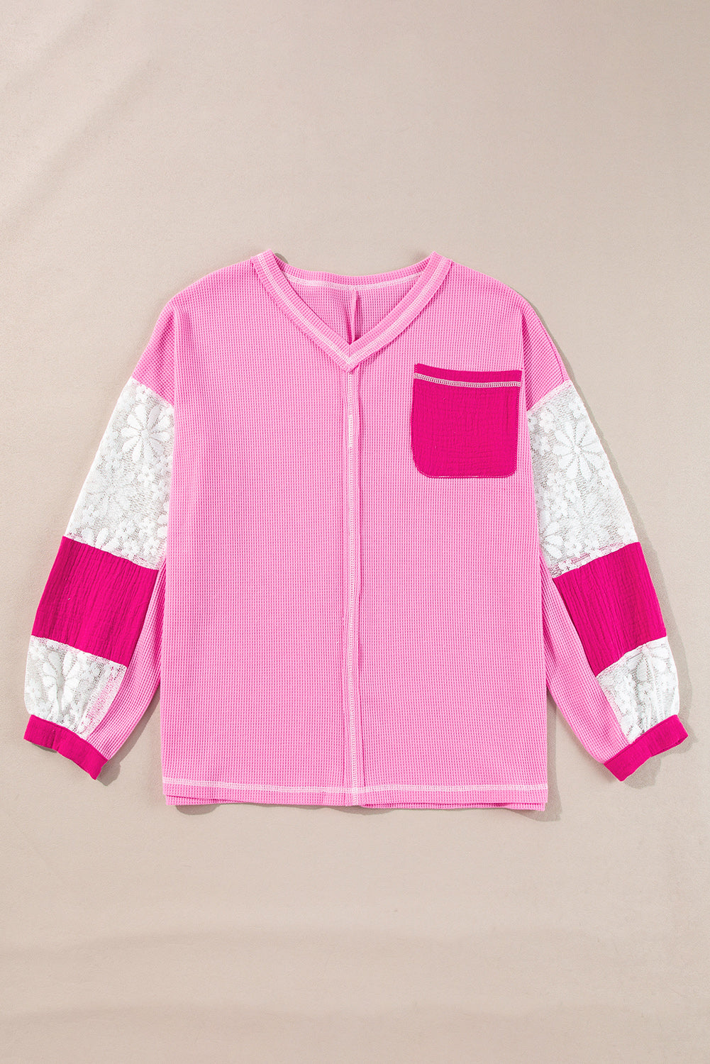 Lace Patchwork Top