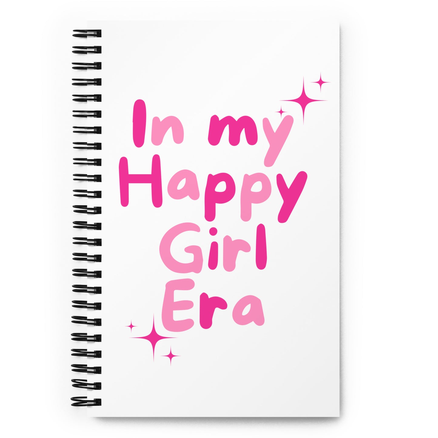 Spiral Notebook | In My Happy Girl Era