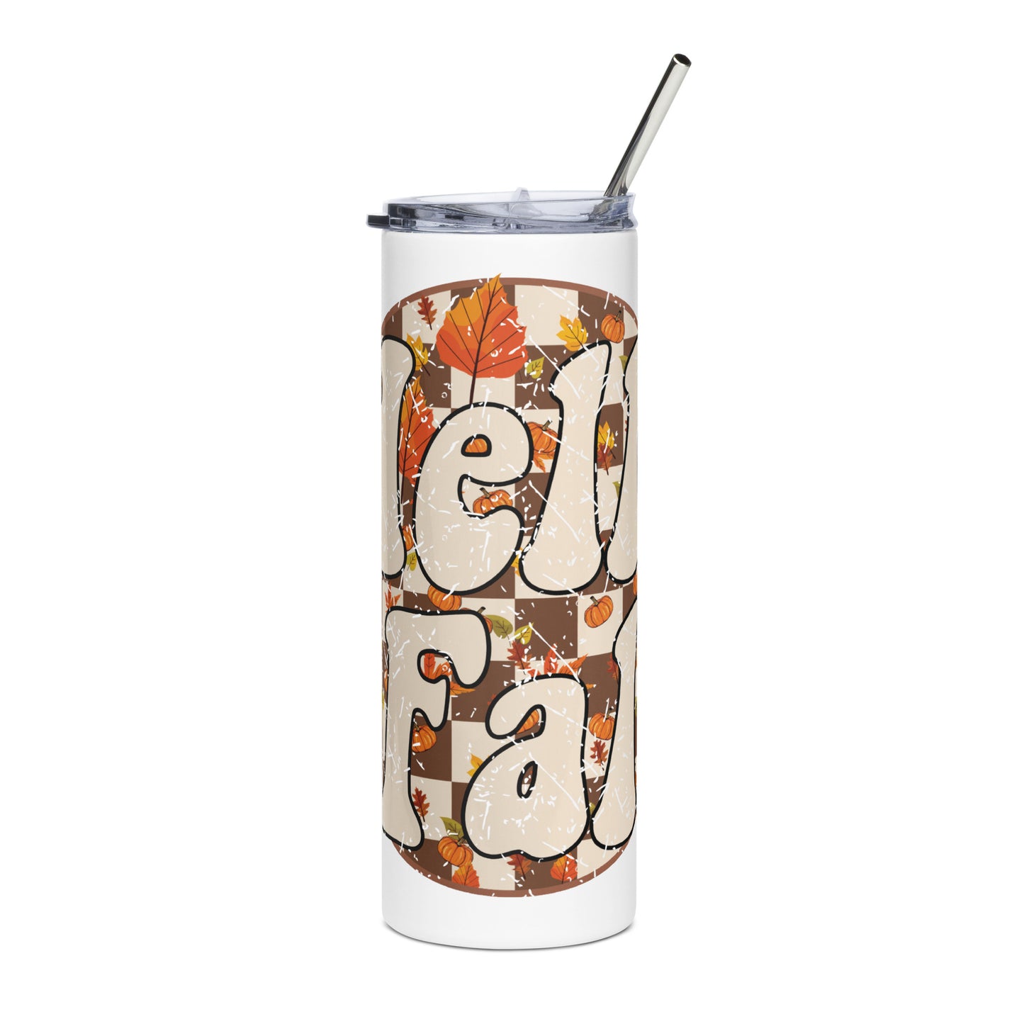 Stainless Steel Tumbler | Hello Fall