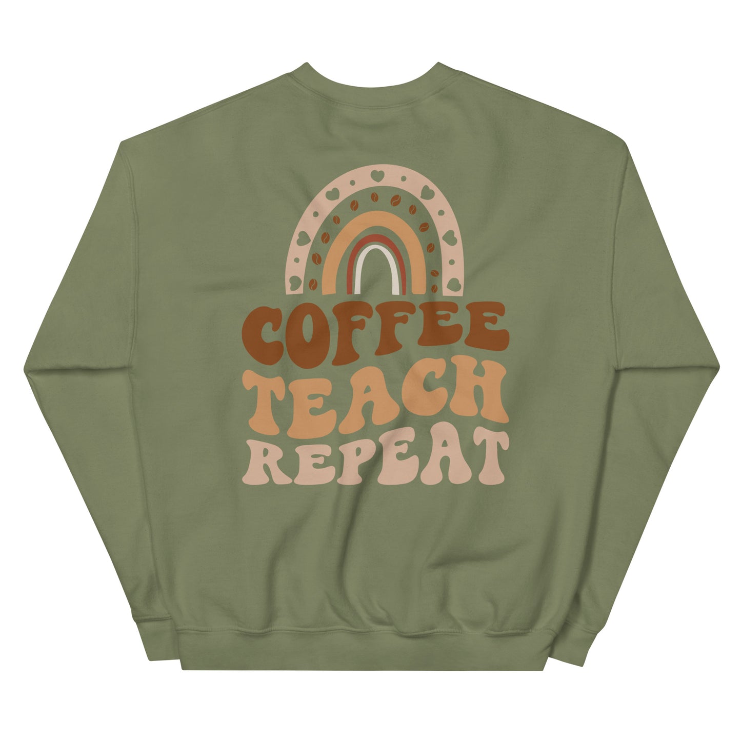 Crewneck | Coffee Teach Repeat