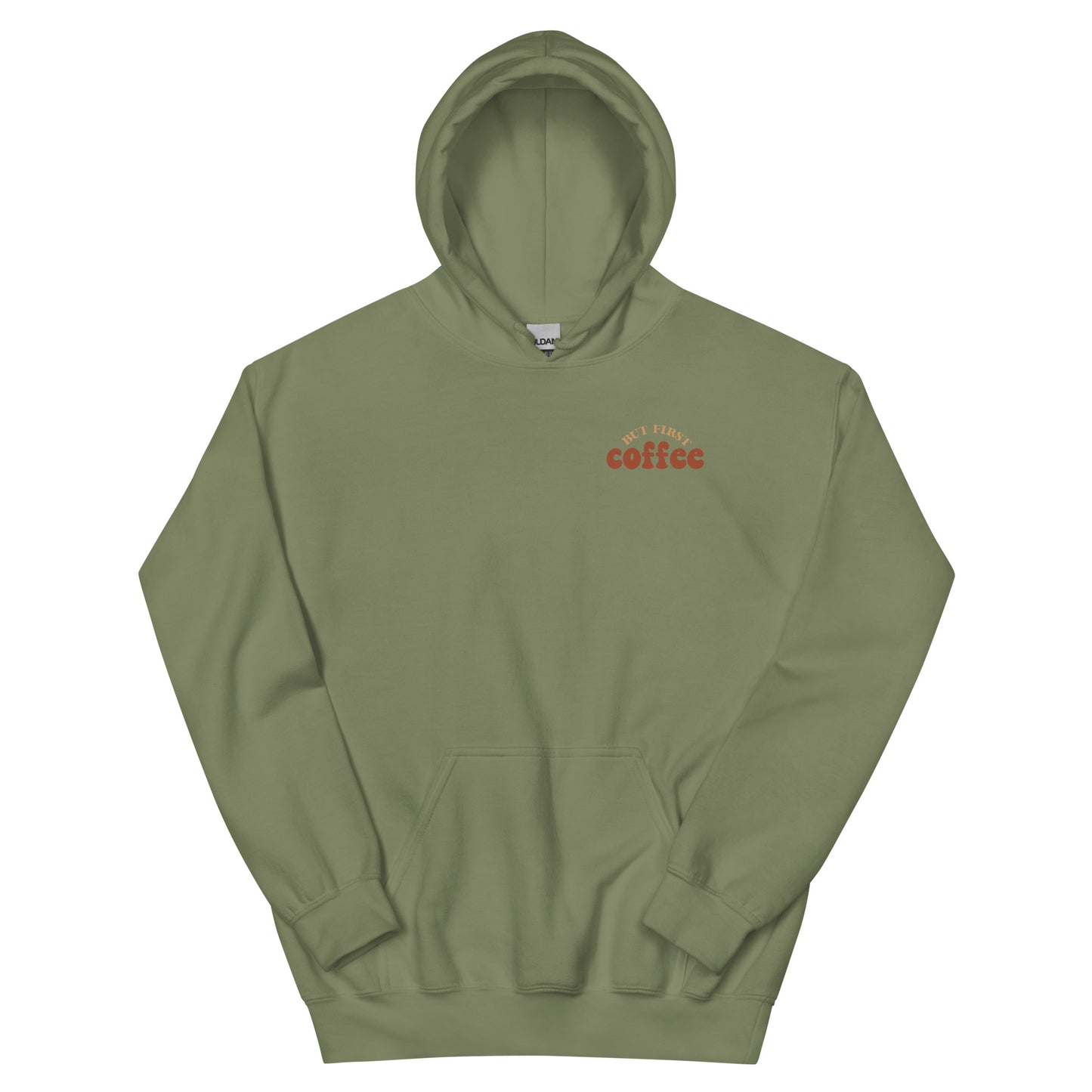 Hoodie | But First Coffee | Good Vibes And Hot Coffee