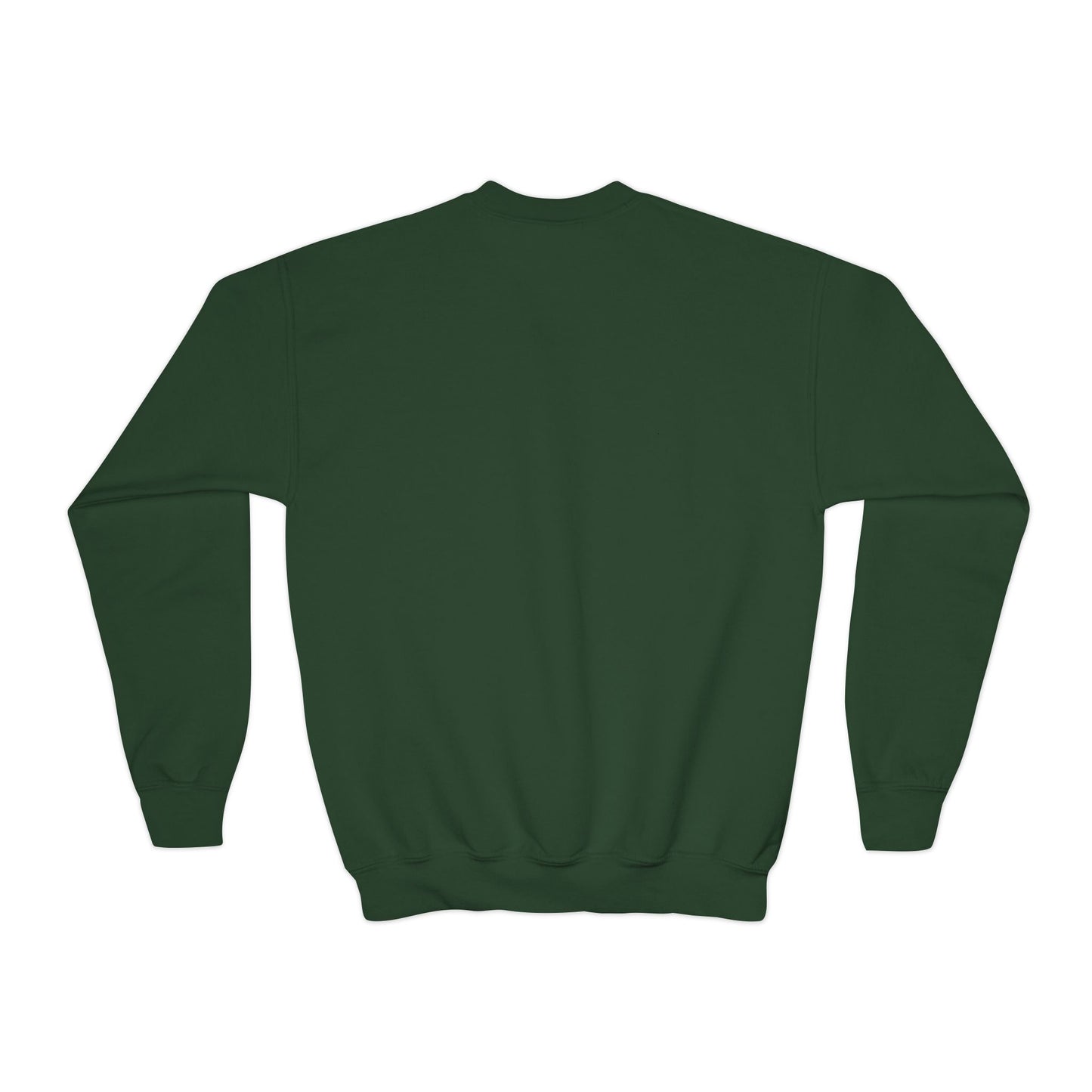 Youth Crewneck | Custom Name Blush Sparkly Rudolph