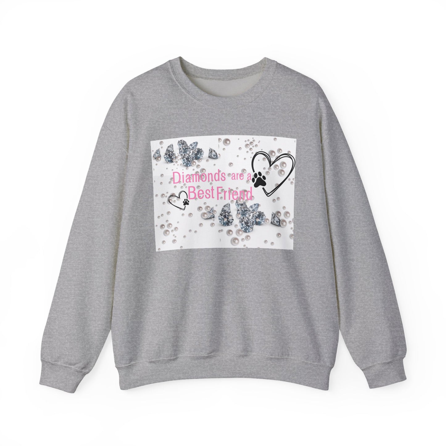 Crewneck | Diamonds Are A Paw Best Friend