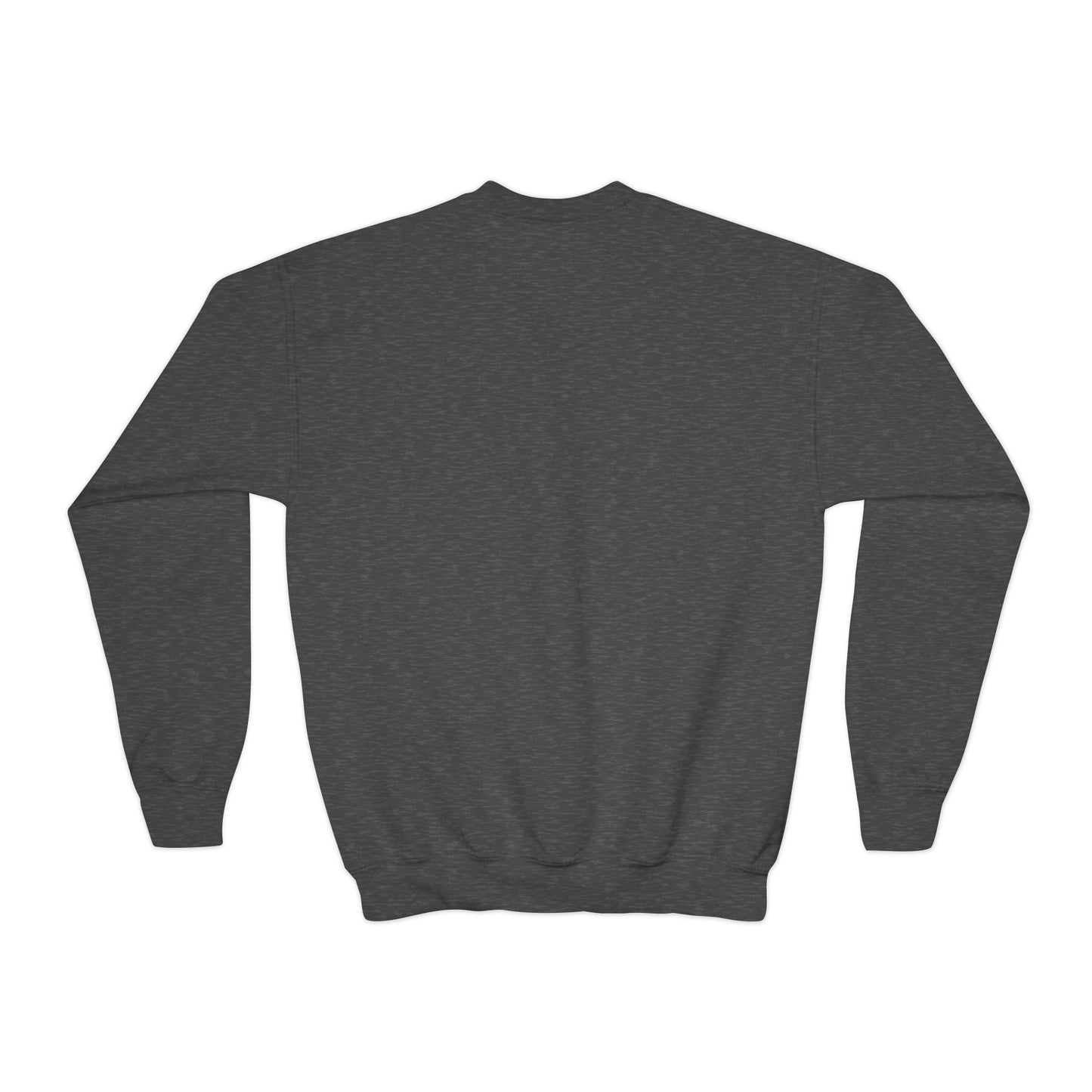 Youth Crewneck | Custom Name Blush Sparkly Rudolph
