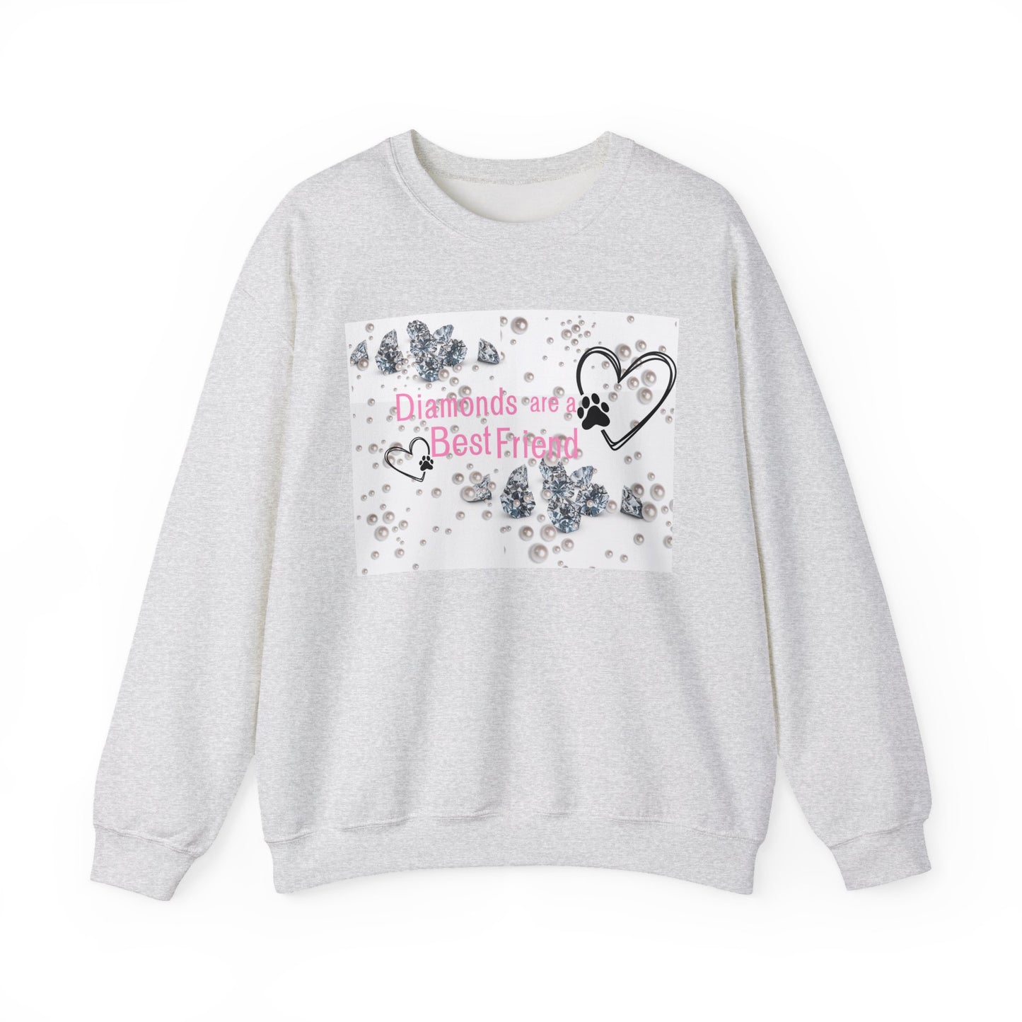 Crewneck | Diamonds Are A Paw Best Friend