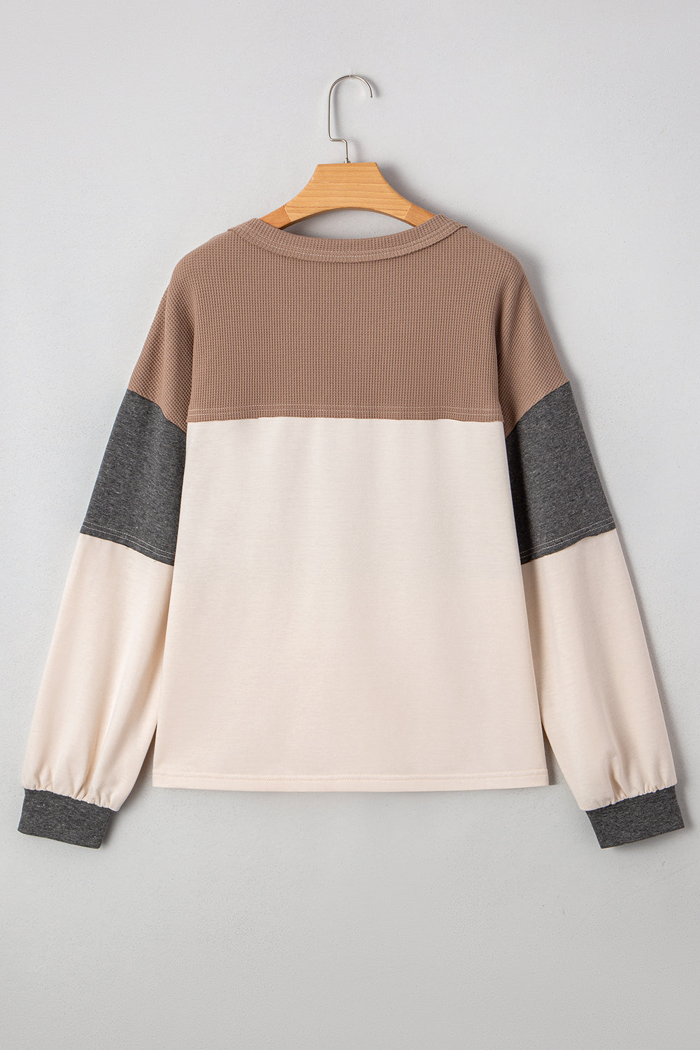 Waffled Patchwork Top