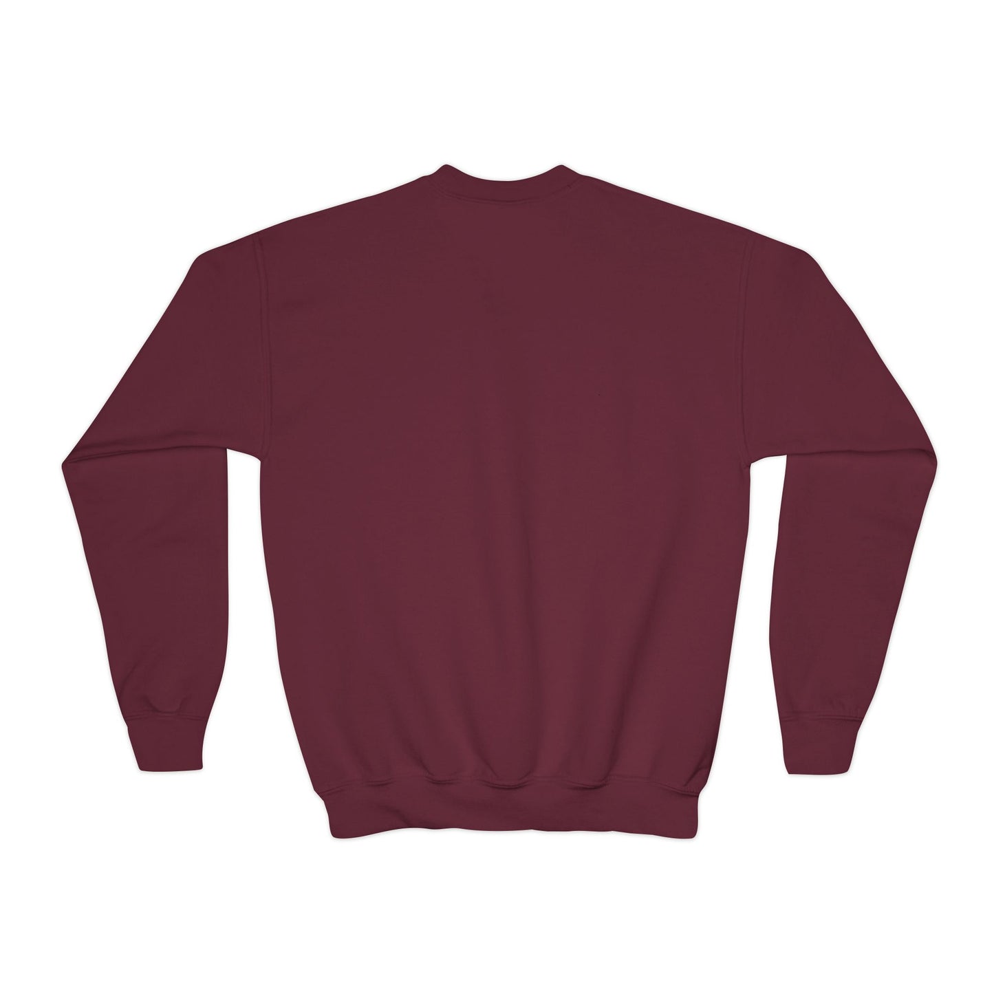 Youth Crewneck | Custom Name Blush Sparkly Rudolph