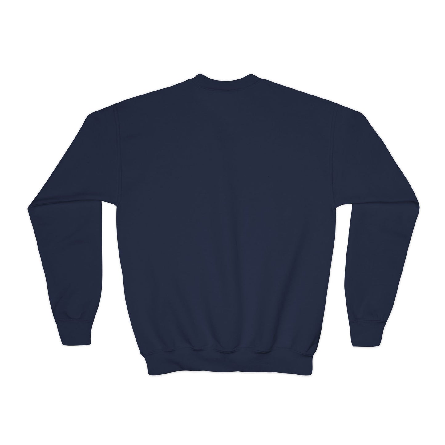Youth Crewneck | Custom Name Blush Sparkly Rudolph