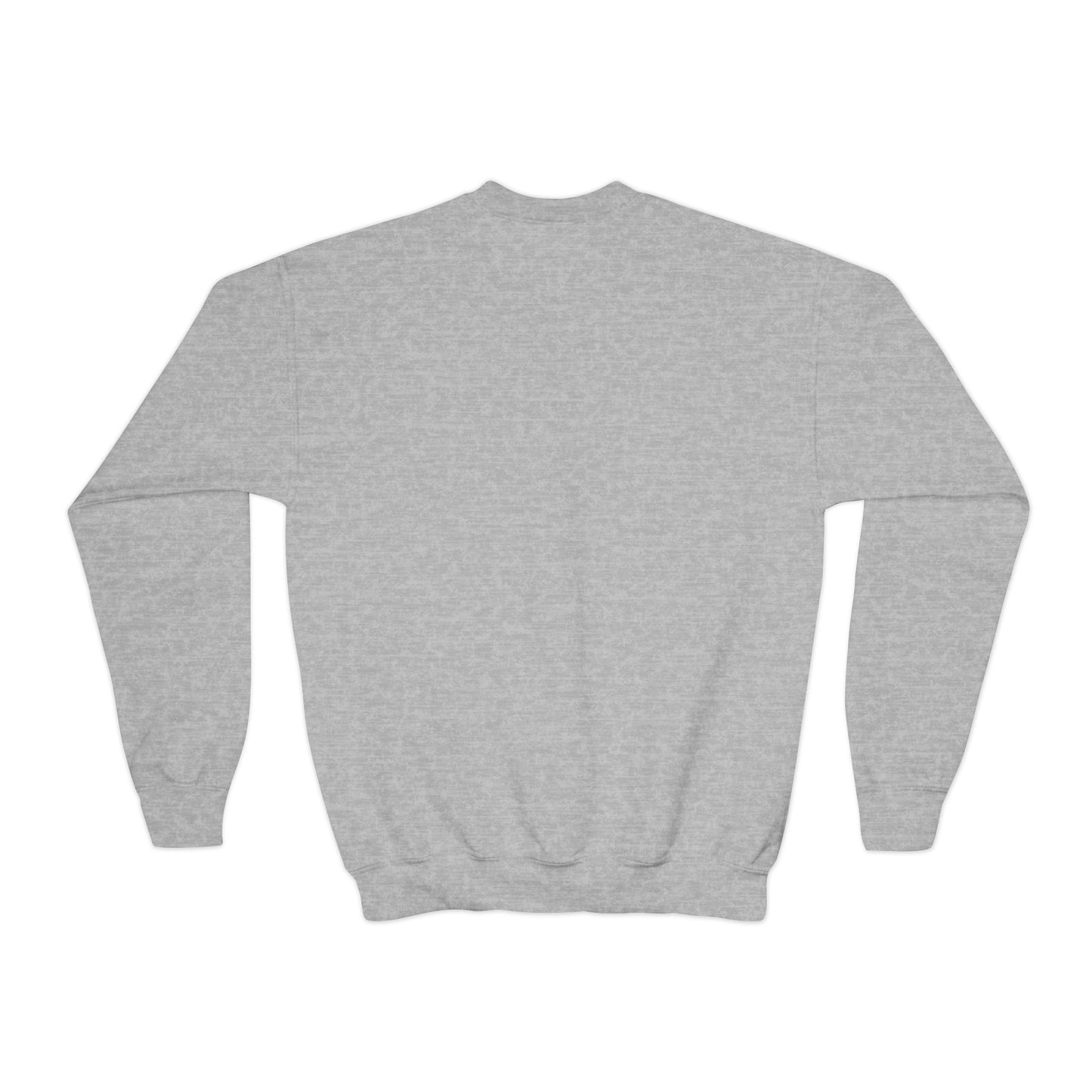Youth Crewneck | Custom Name Blush Sparkly Rudolph