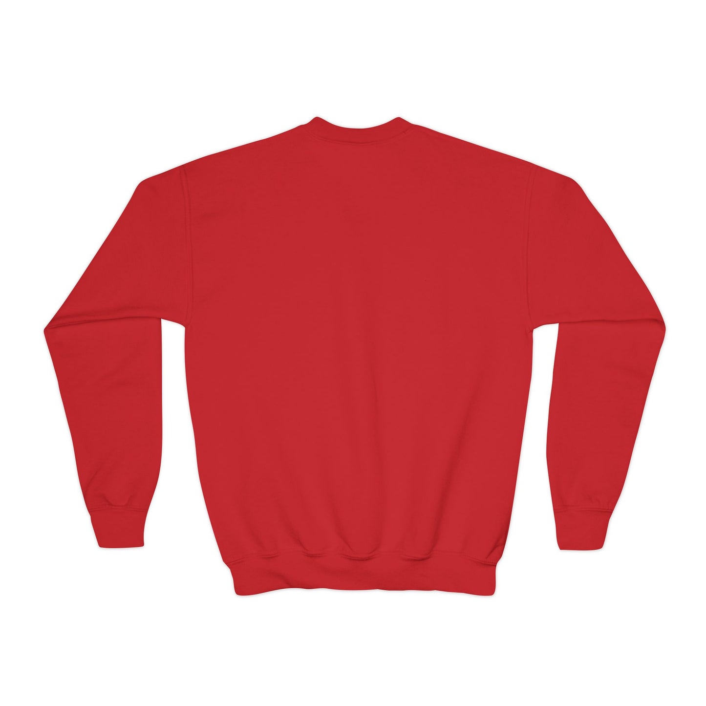 Youth Crewneck | Custom Name Blush Sparkly Rudolph