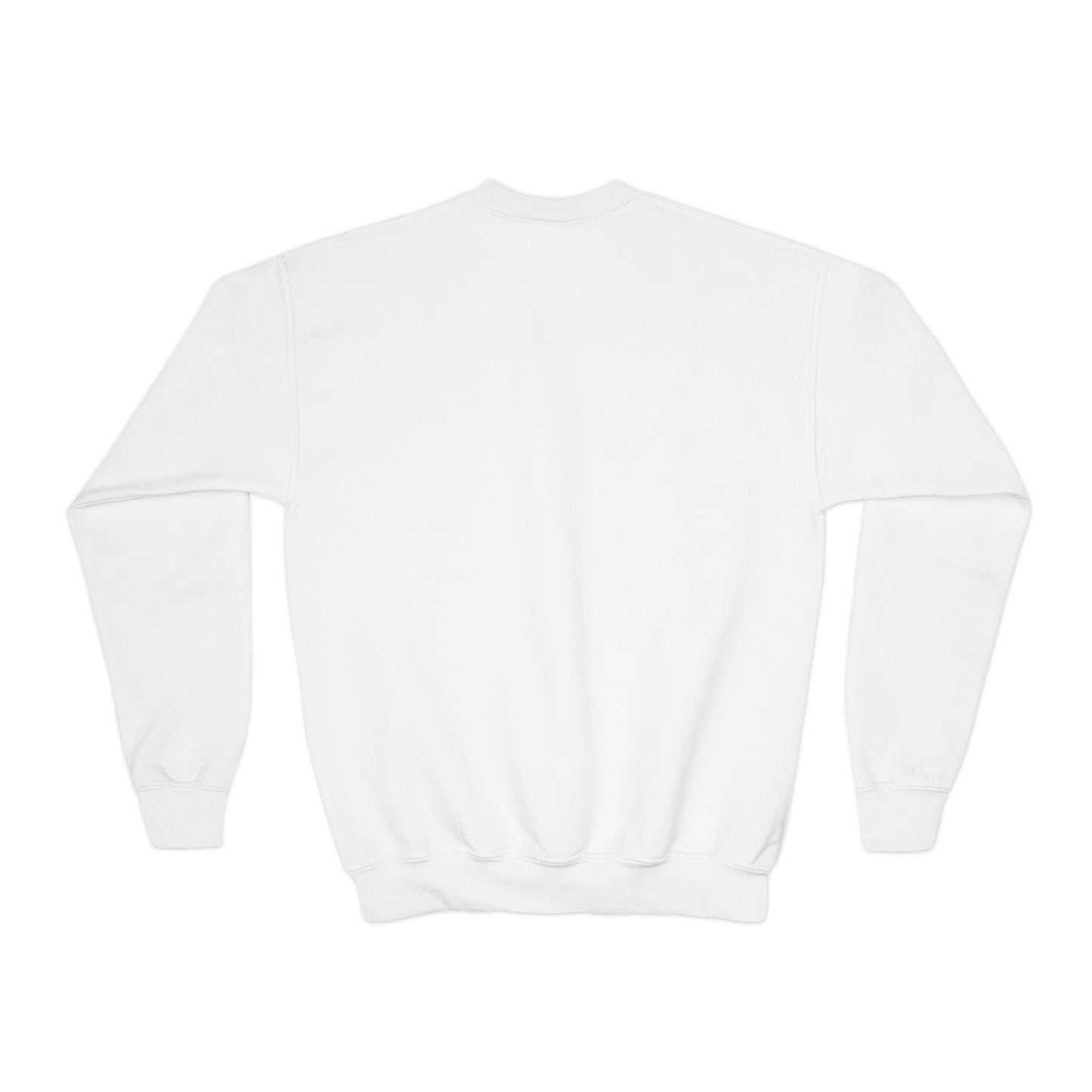 Youth Crewneck | Custom Name Blush Sparkly Rudolph