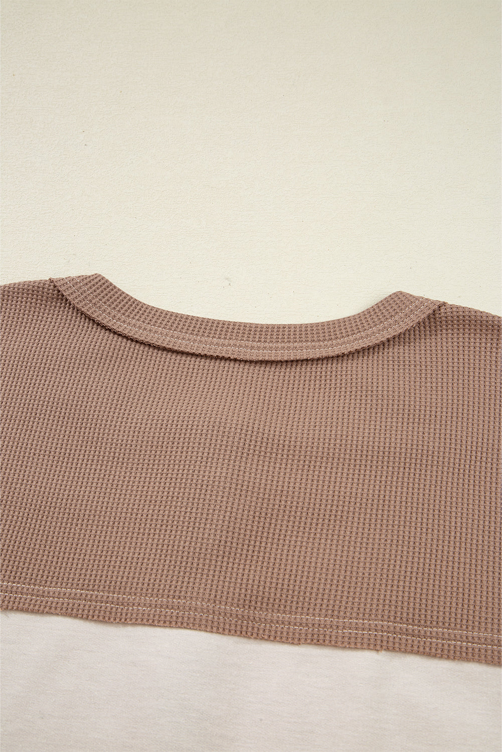 Waffled Patchwork Top