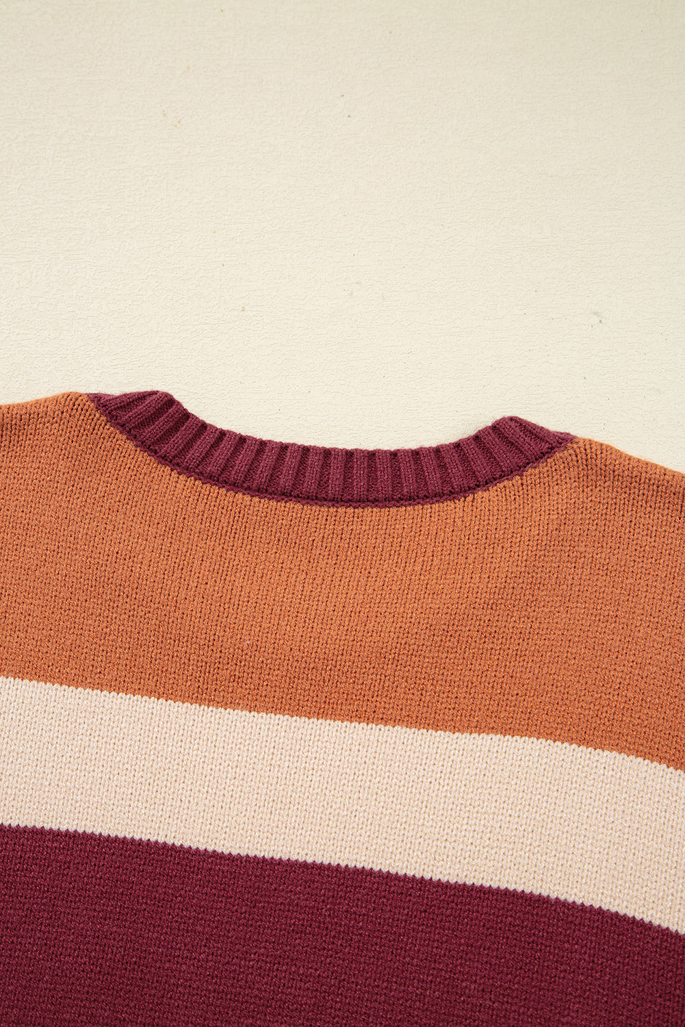 Knitted Checker Sweater