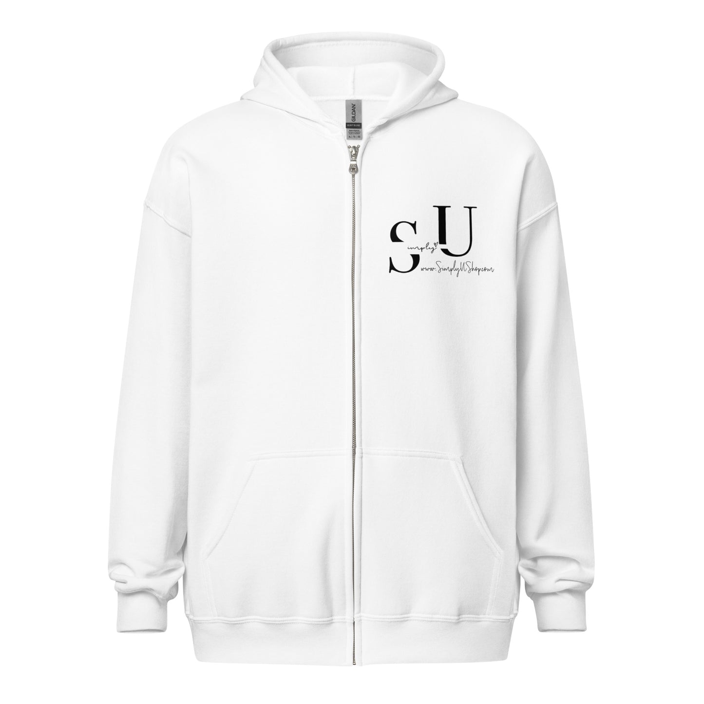 Heavy Blend Zip Hoodie | SimplyUShop